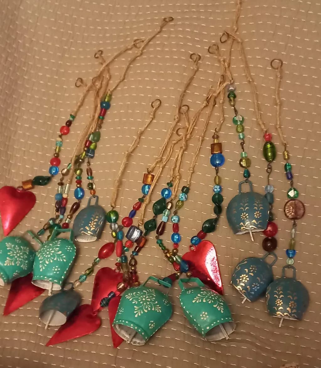 Festive Beaded Ornaments