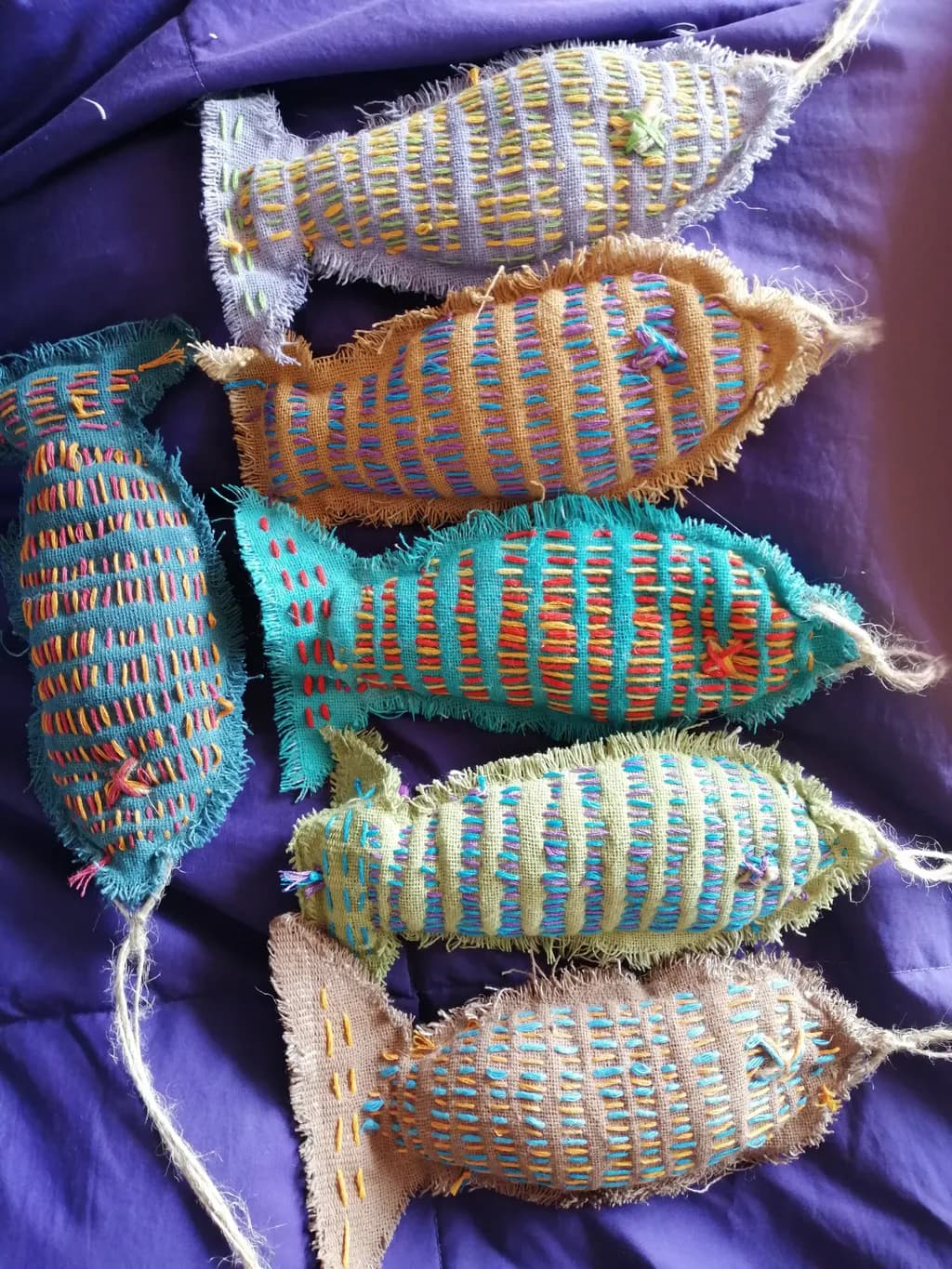 Colorful Fabric Fish