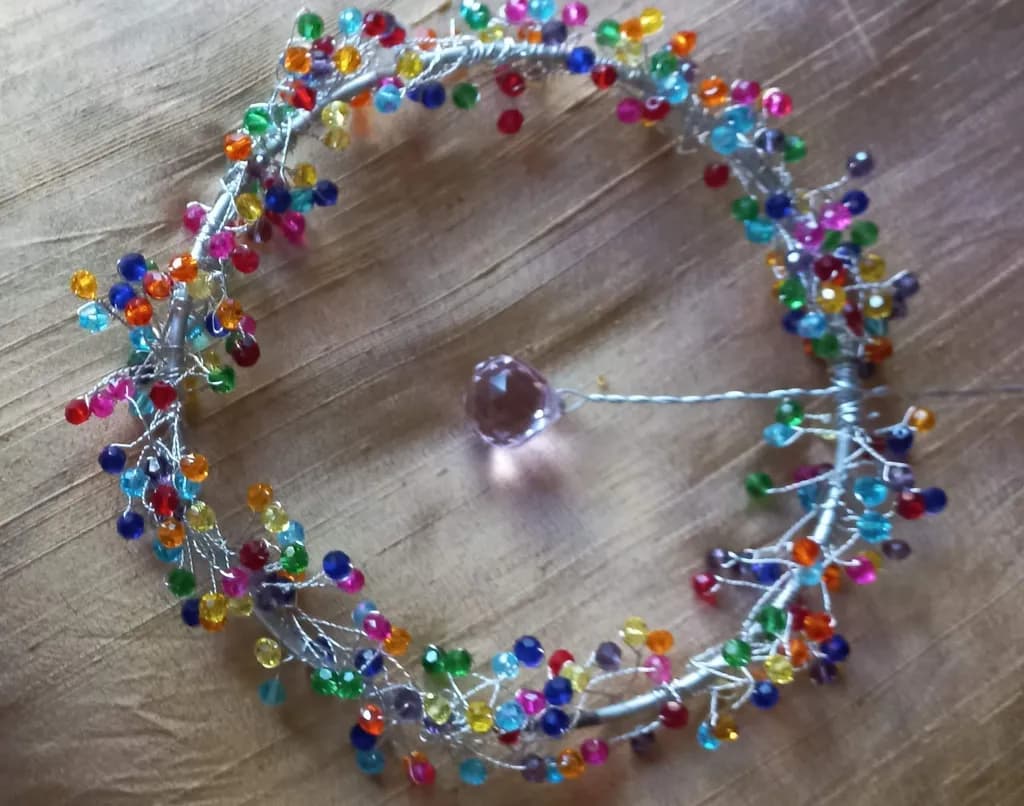 Colorful Bead Crown
