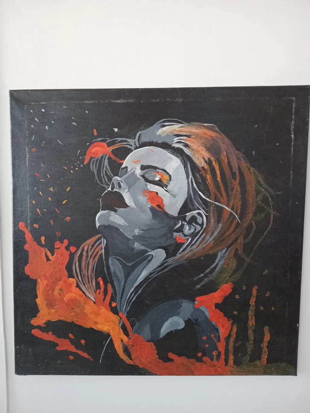 Fiery Portrait
