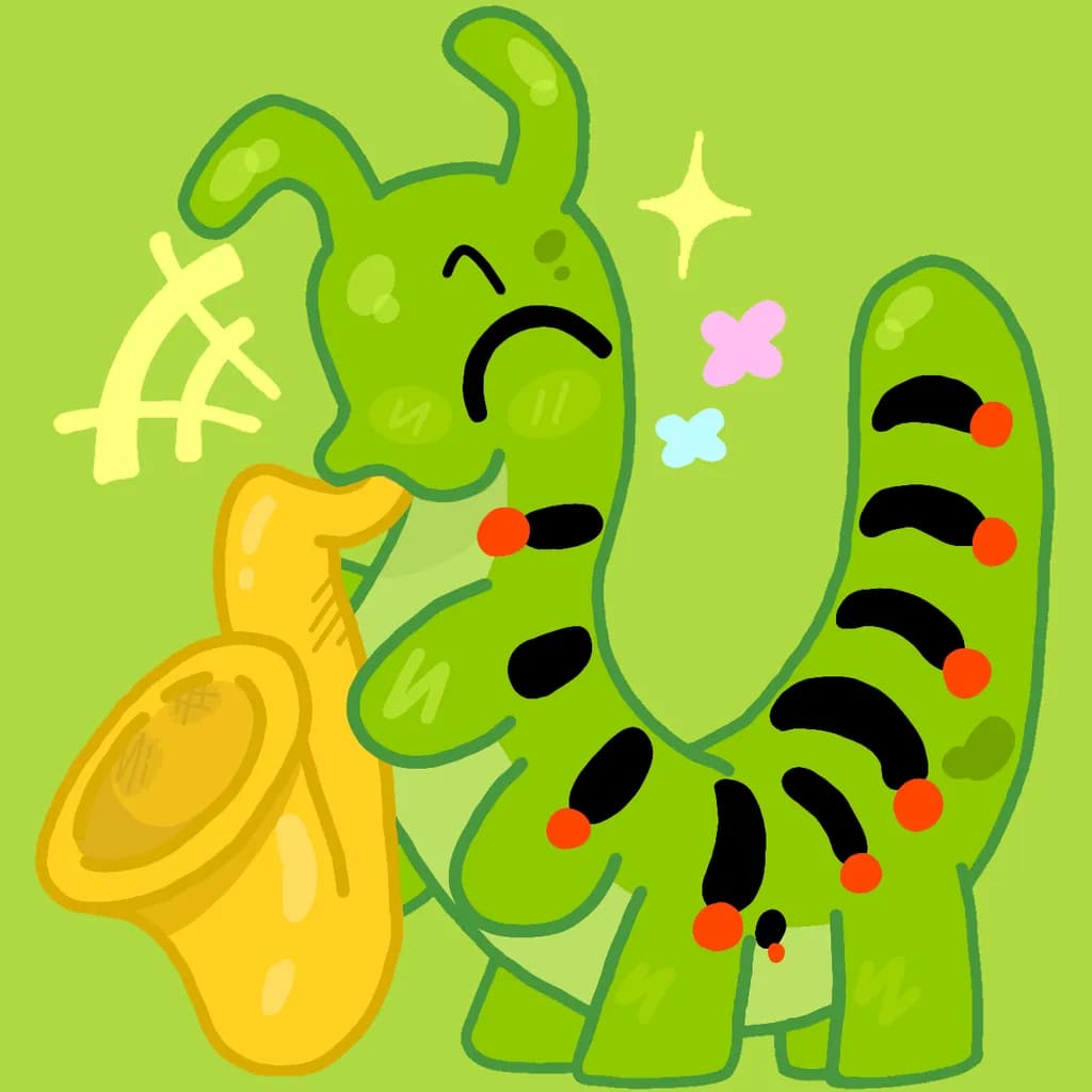 Saxophone Caterpillar