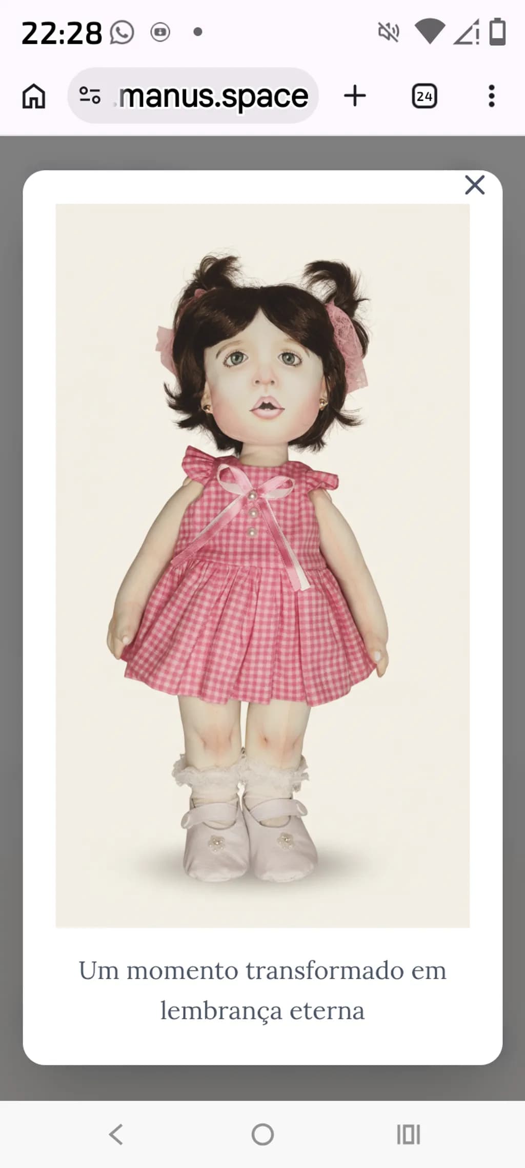 Pink Gingham Memory