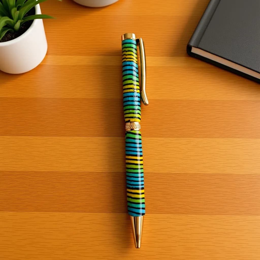 Tropical Stripes Pen