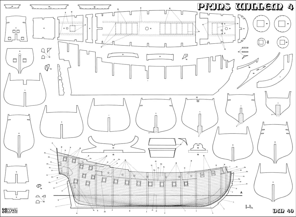 Prins Willem 4 Blueprint