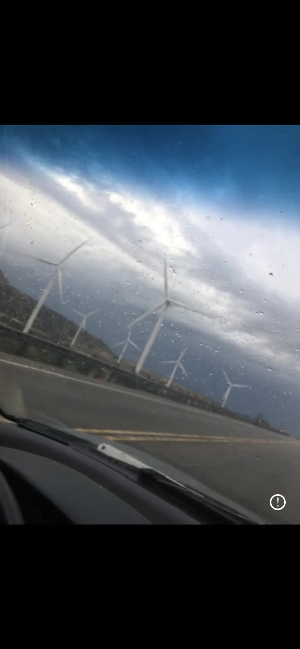 Rainy Wind Farm Drive