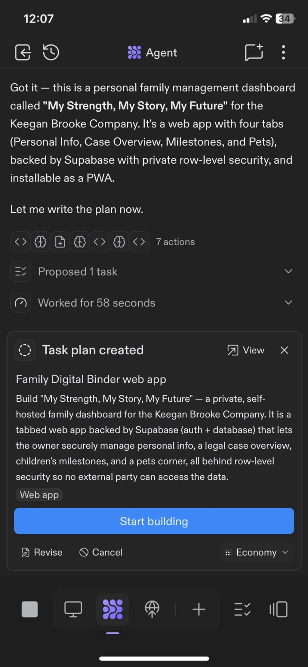 Family Management Dashboard