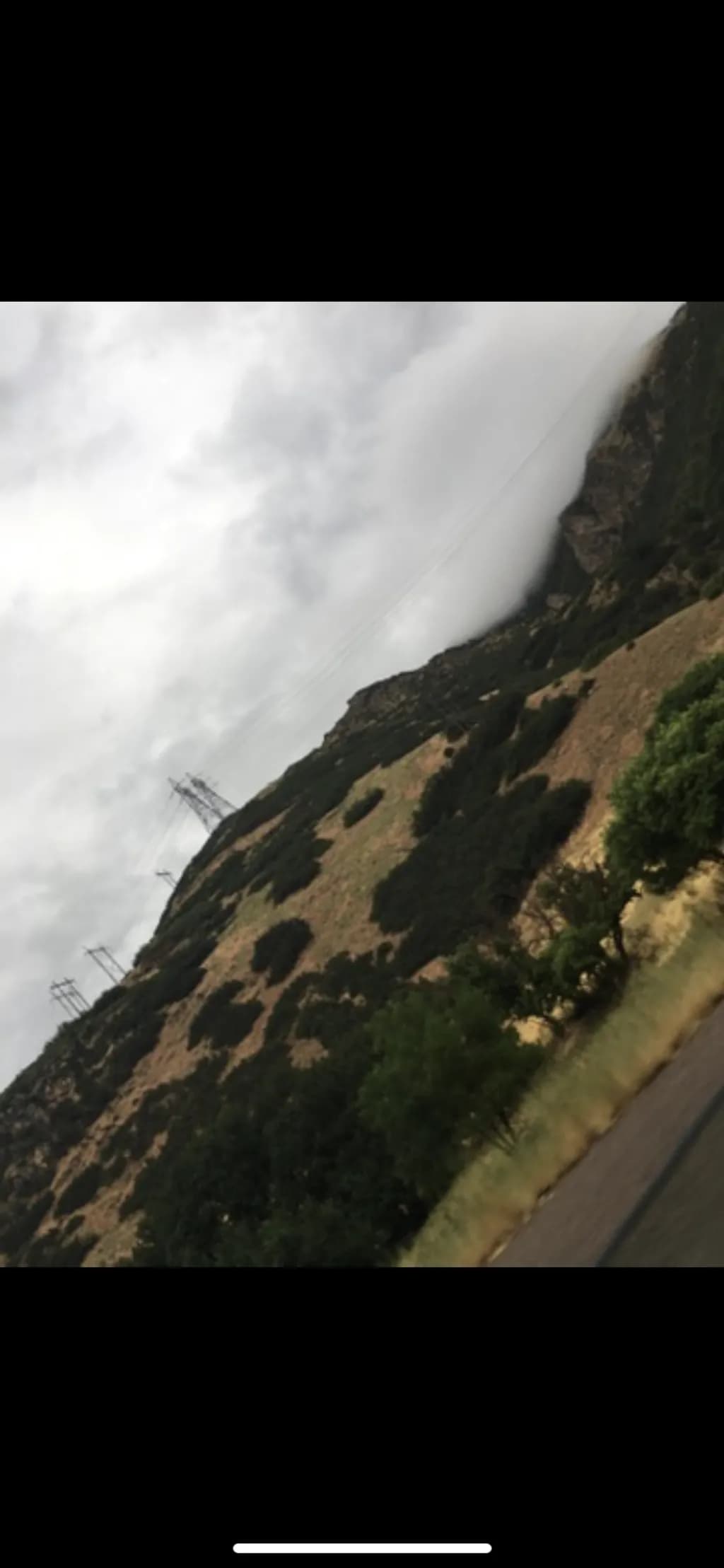 Mountain Slope Clouds
