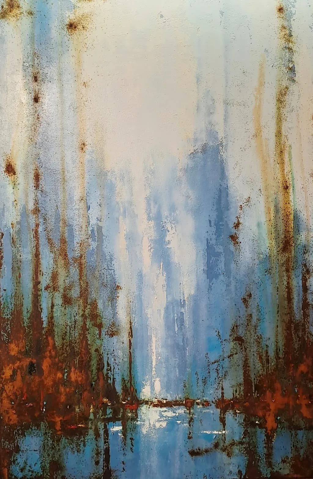 Reflections in Blue