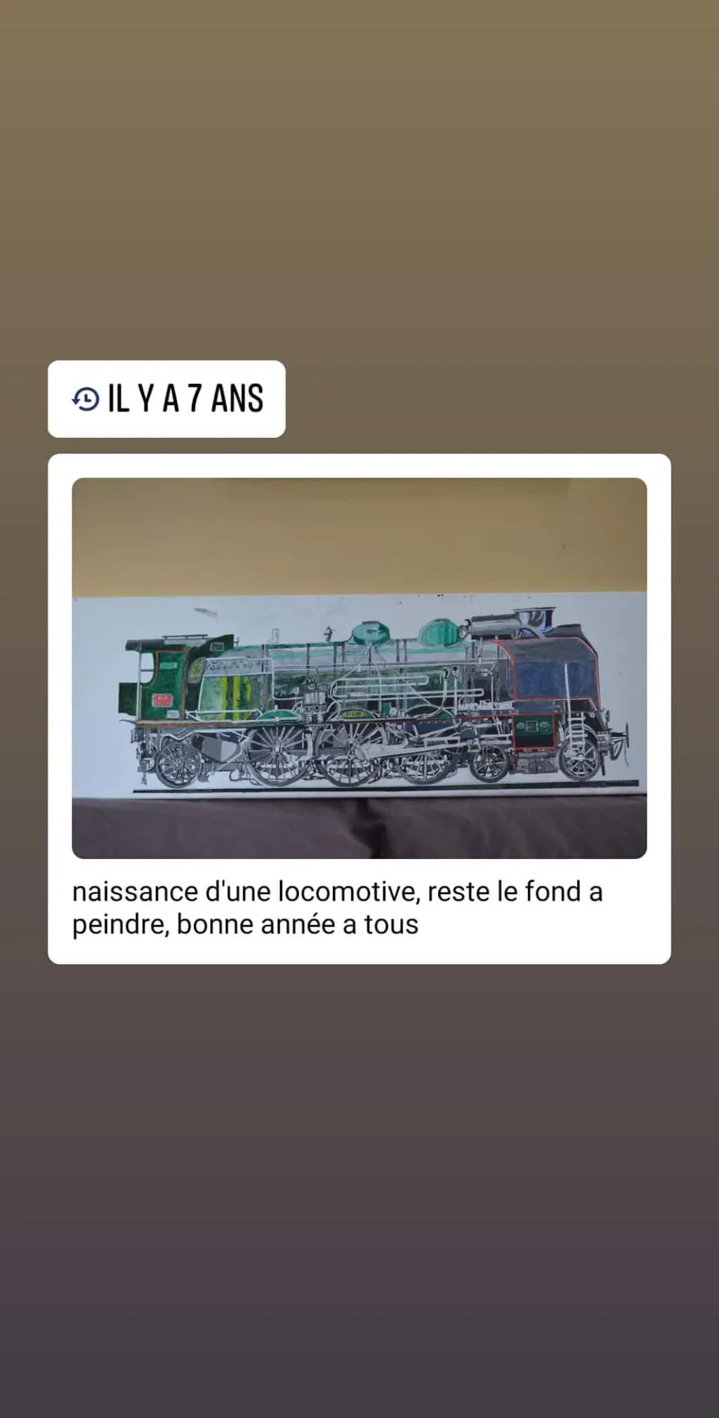 Steam Locomotive Illustration