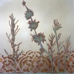 white and purple sage