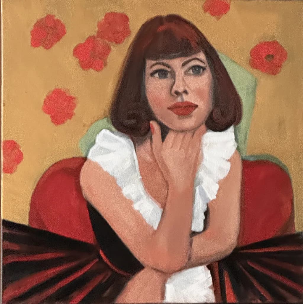 Poppy Dress Portrait