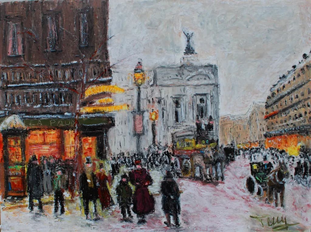Winter Street Scene