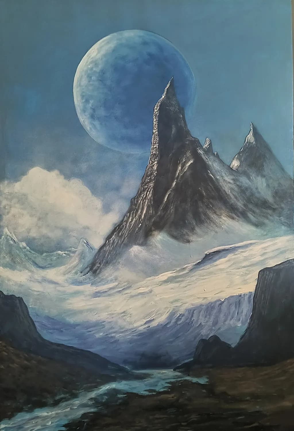 Moonlit Peaks