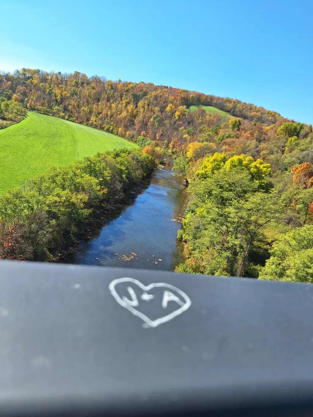 Autumn River Embrace