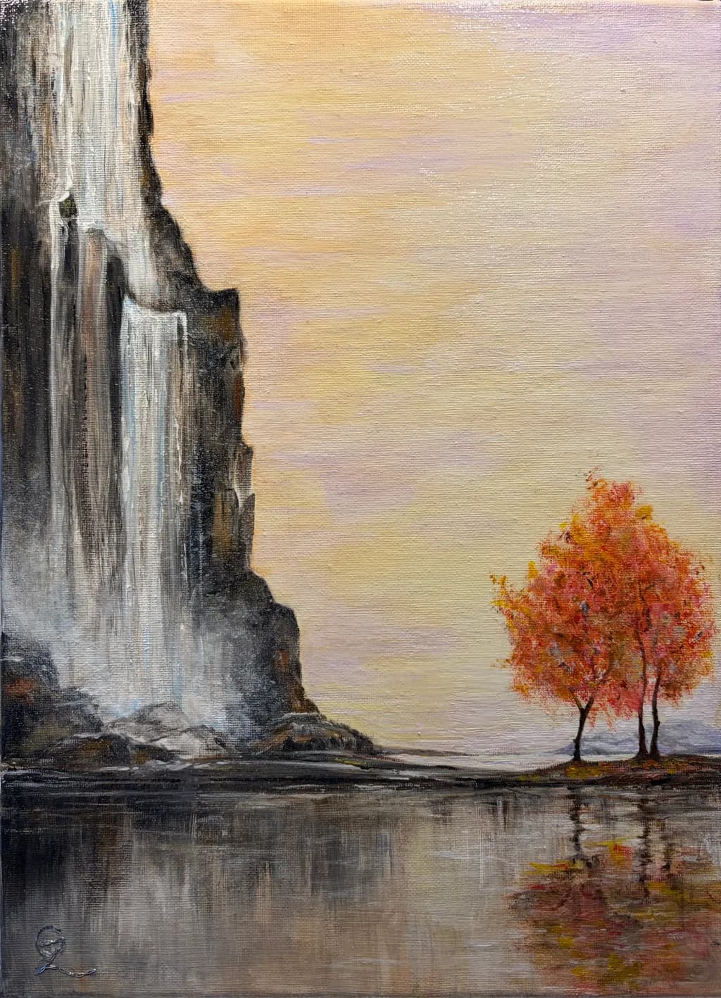 Autumn Cascade