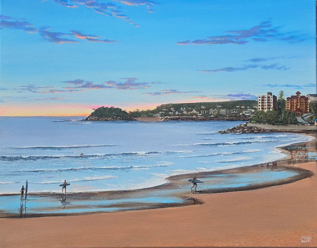 Morning Surf Manly Beach Sydney