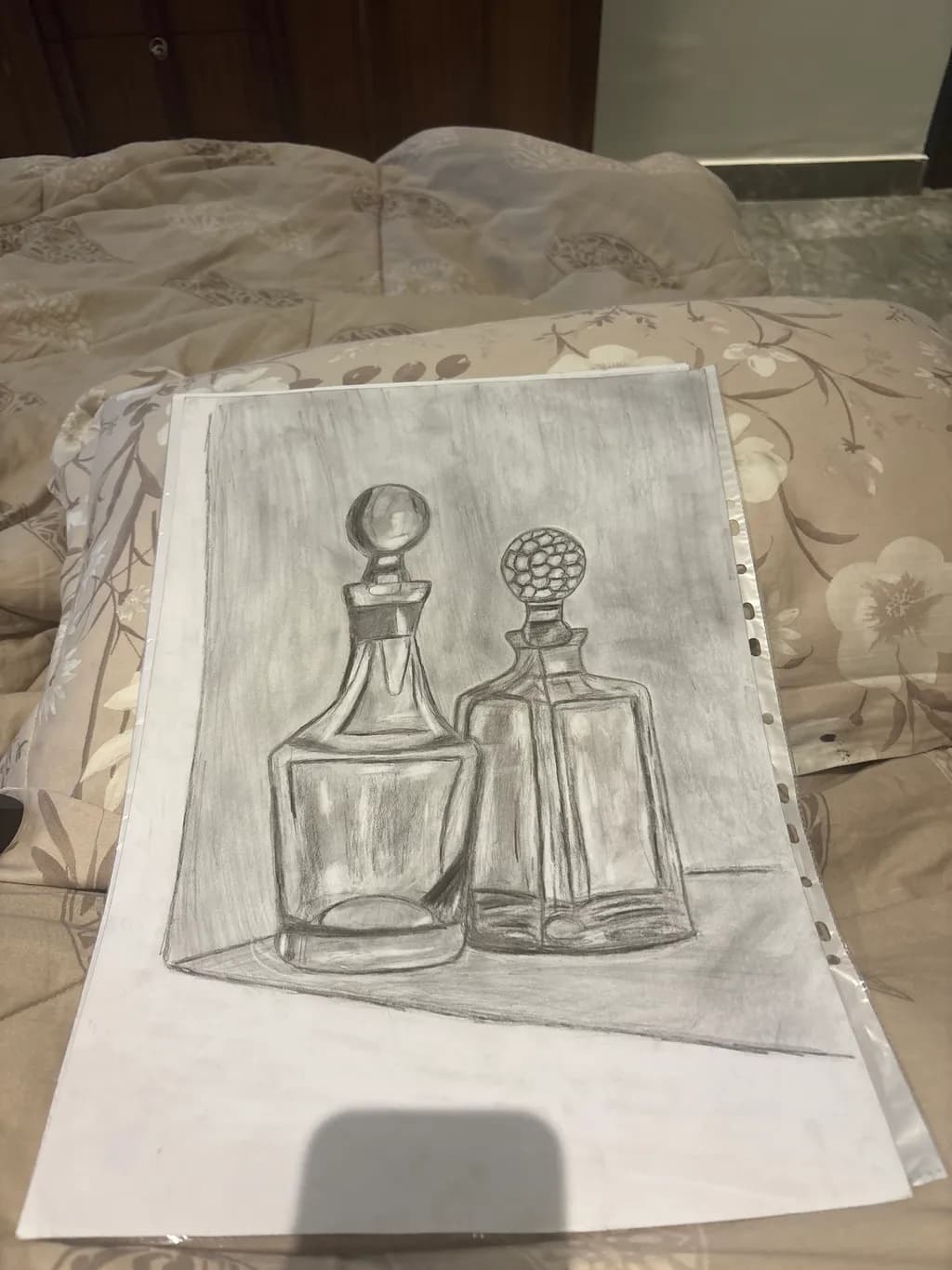 Glass Decanters Sketch