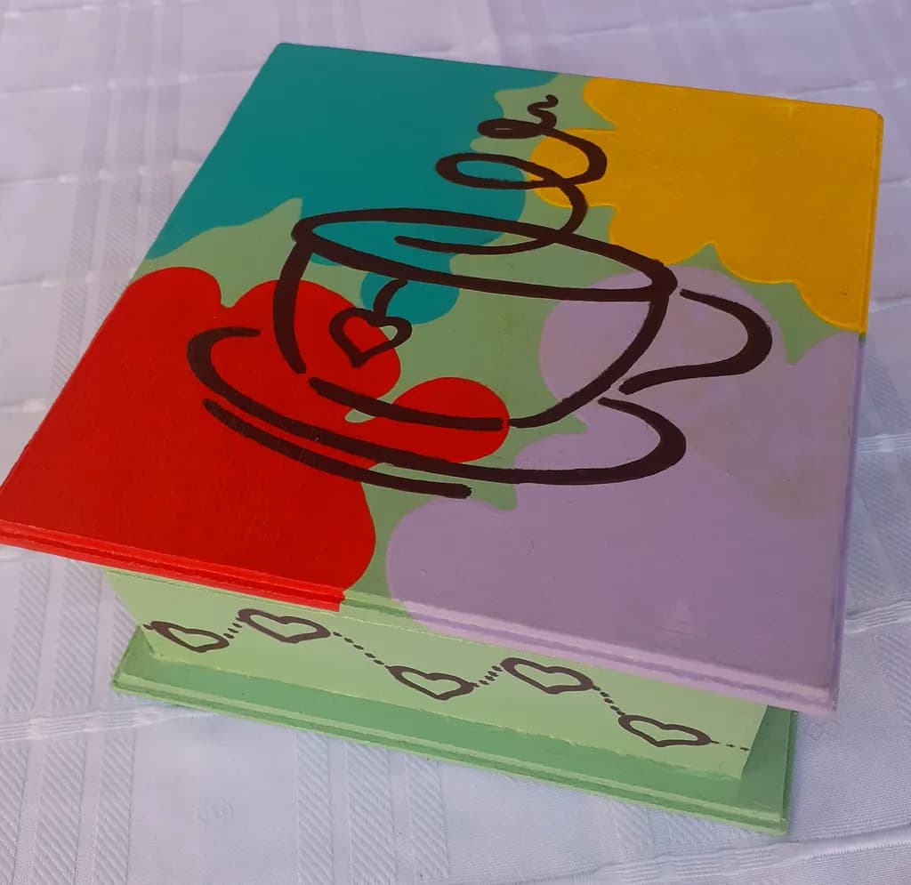 Colorful Tea Box