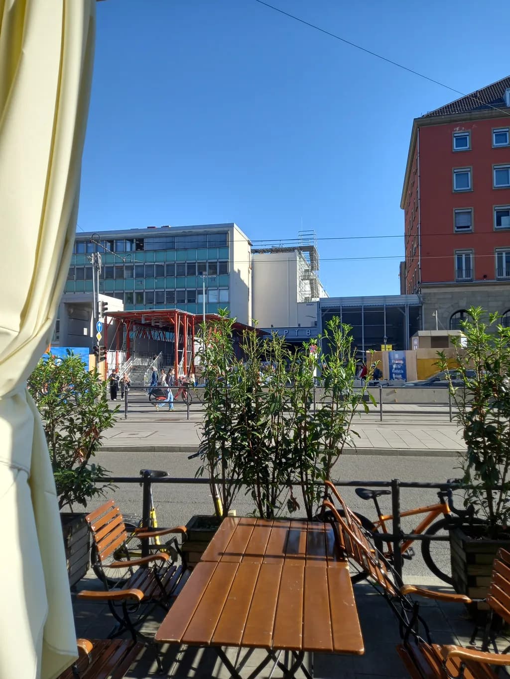 City Street Café View