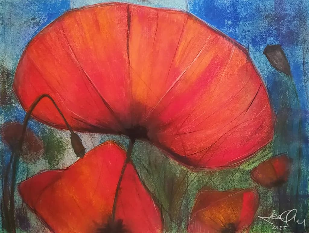 Crimson Blooms