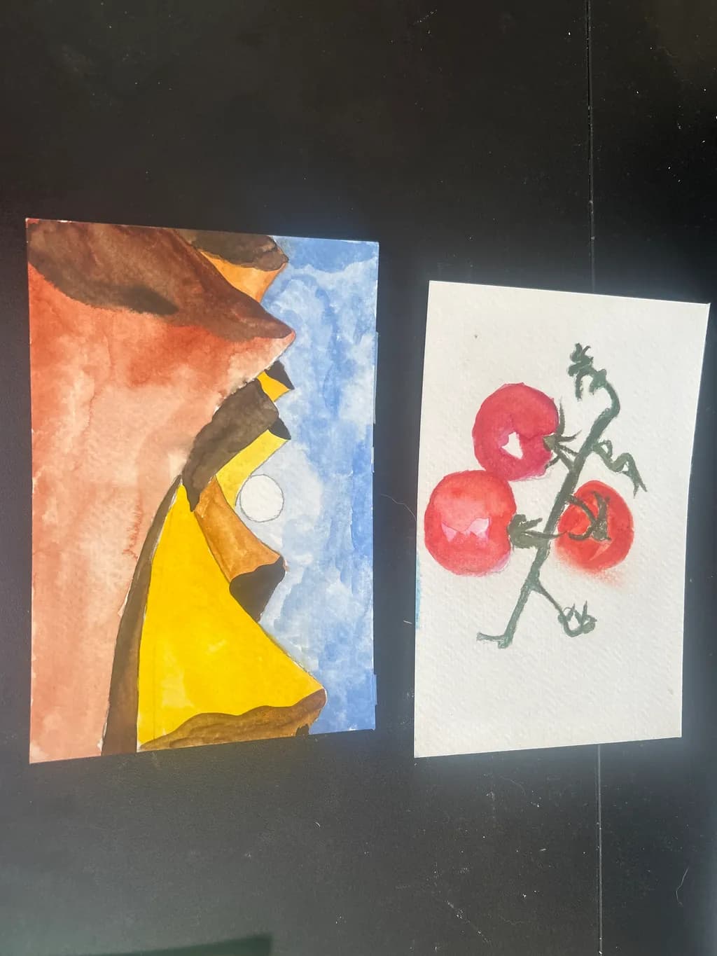 Desert and Tomatoes