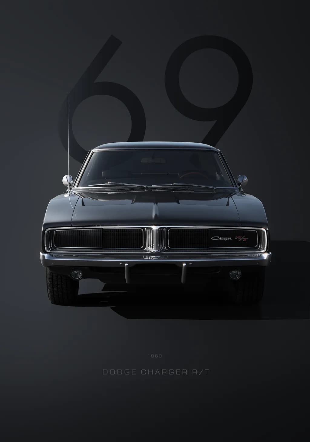 1969 Charger R/T Front