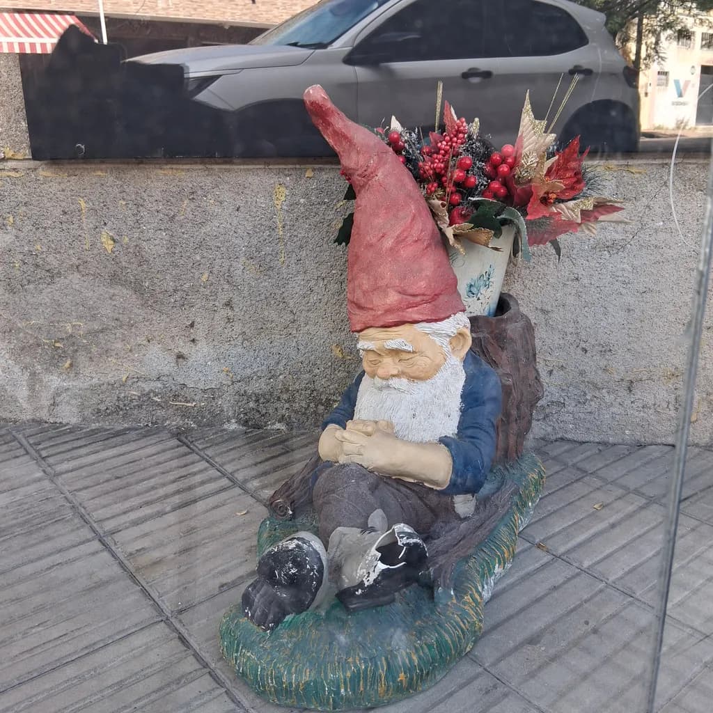 Resting Garden Gnome