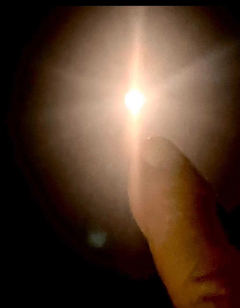 Pointing at Light