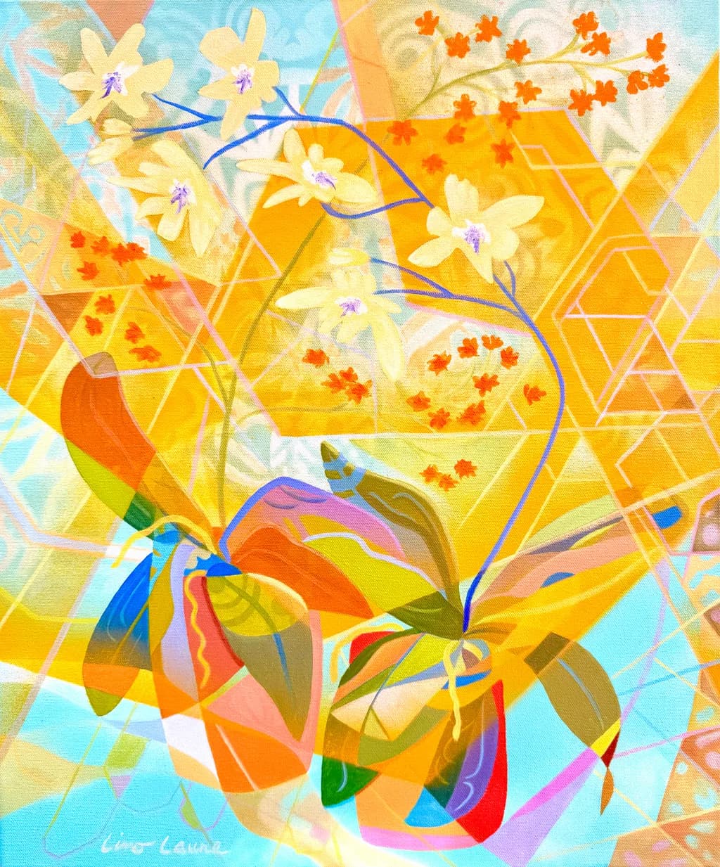 Golden Blooms