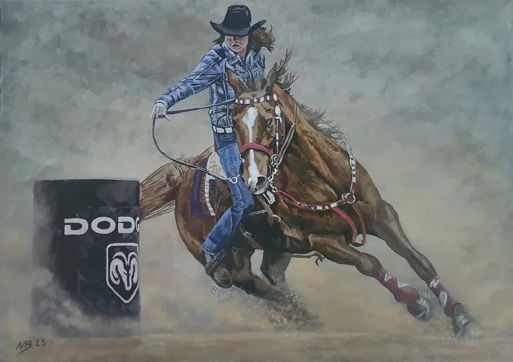 Barrel Racing 