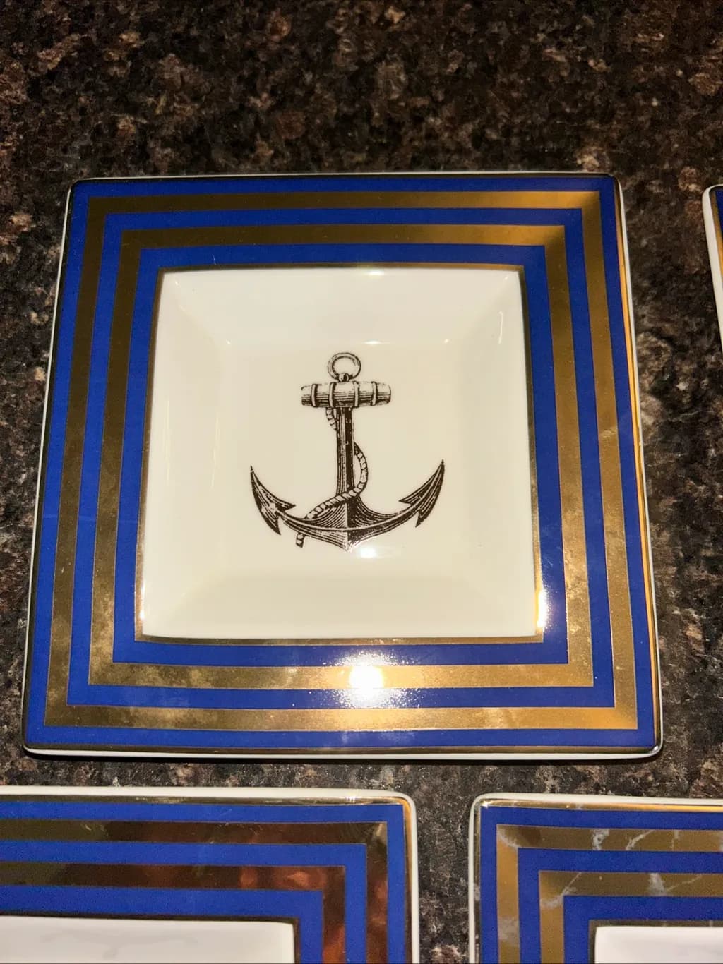 Nautical Anchor Plate