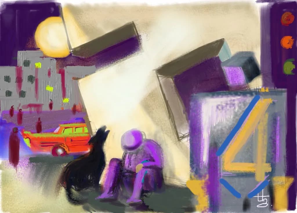 City Night Scene