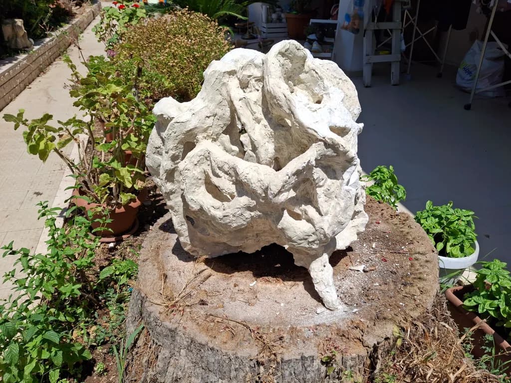 Stone Garden Sculpture