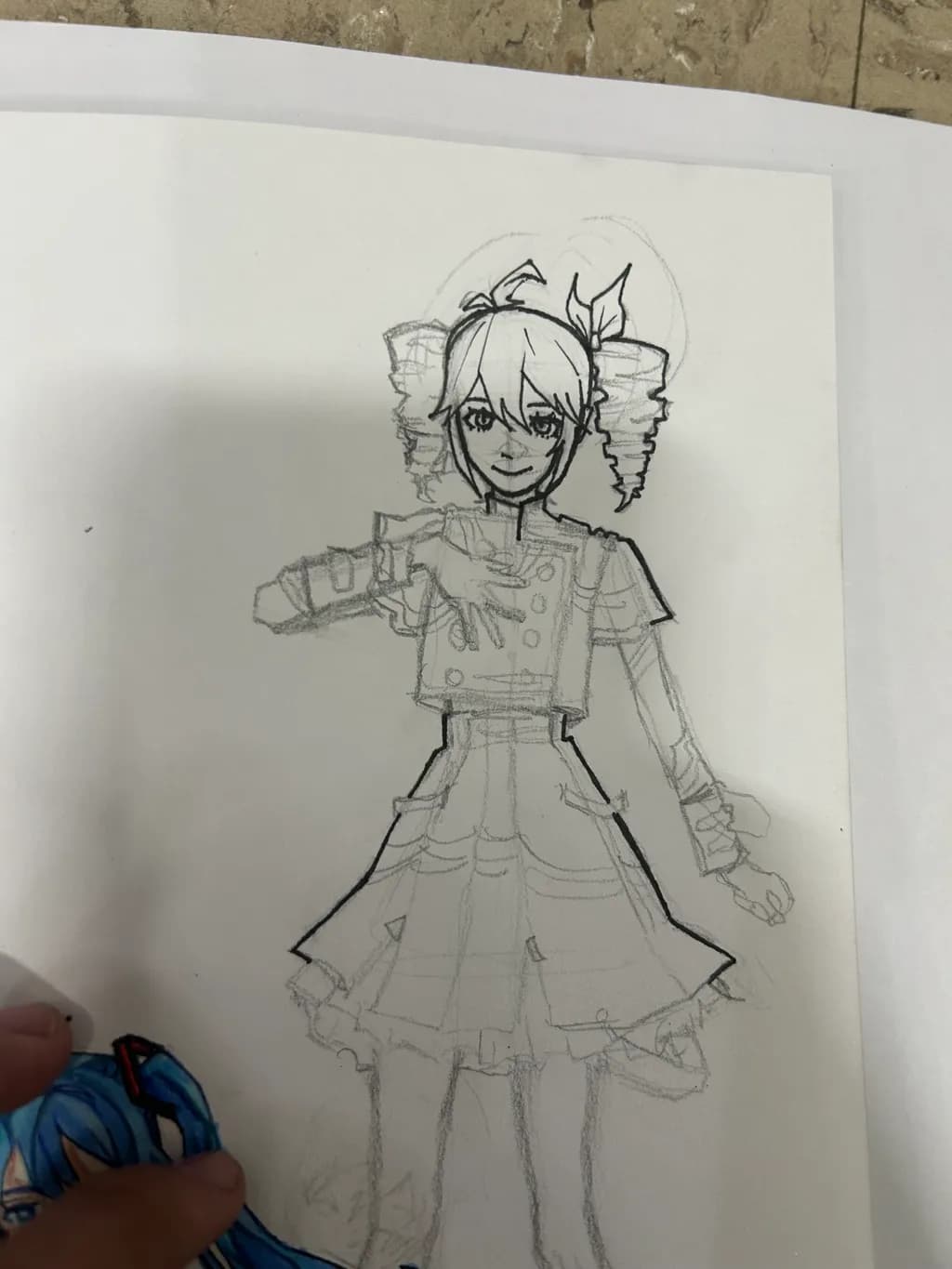 Spiral Pigtails