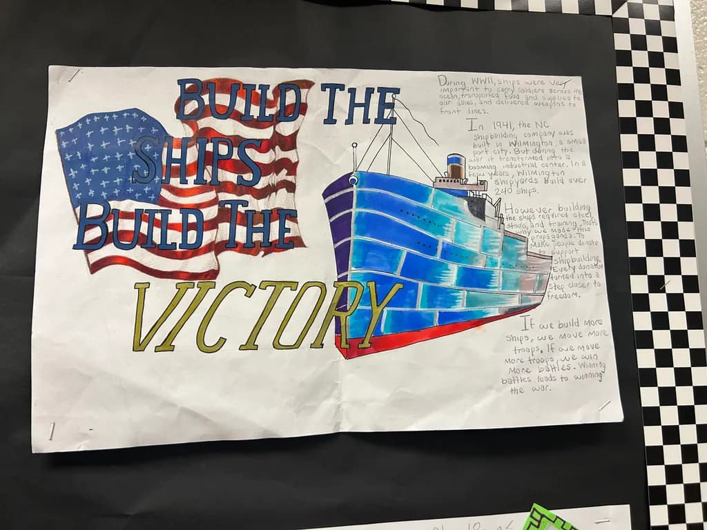 Build the Ships, Build the Victory