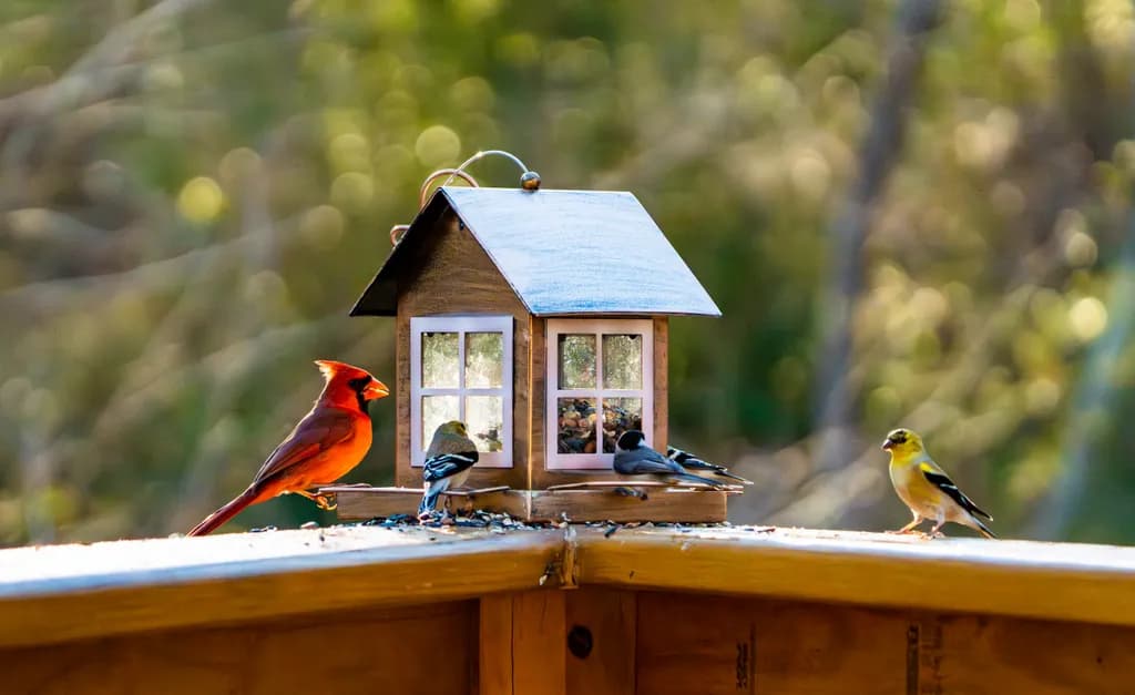 Birds at the Feeder
