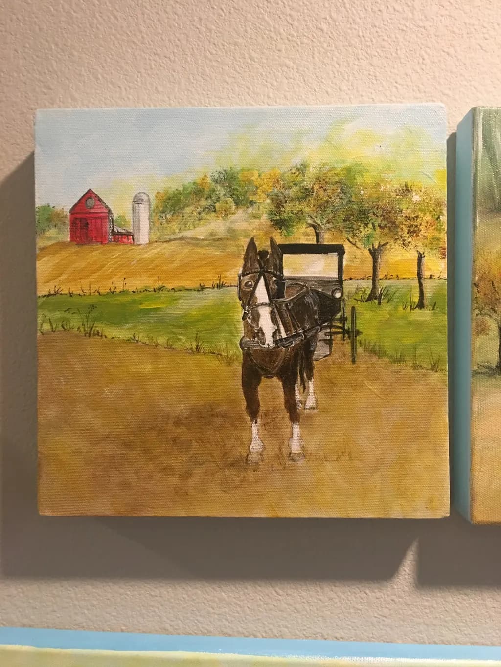 Rural Cart Horse