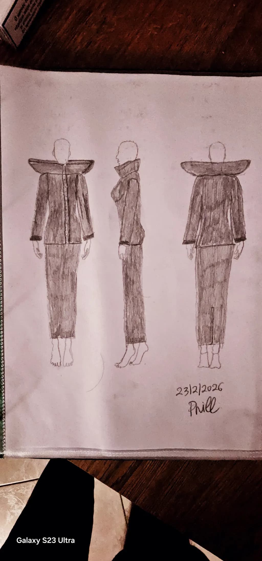 Structured Collar Ensemble