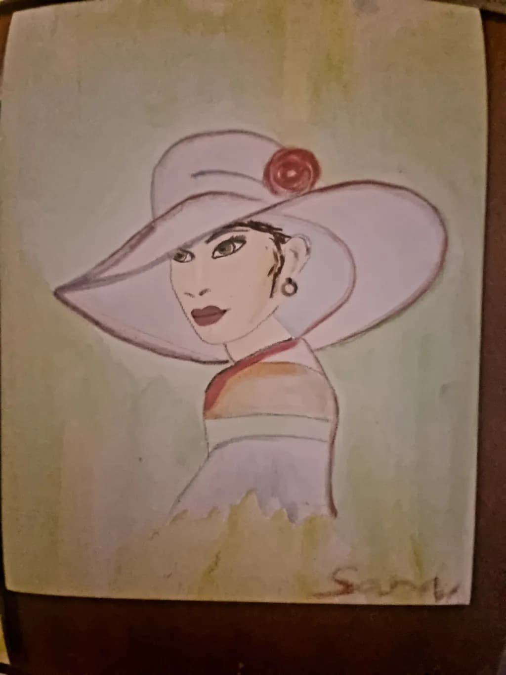 Elegant Hat Portrait