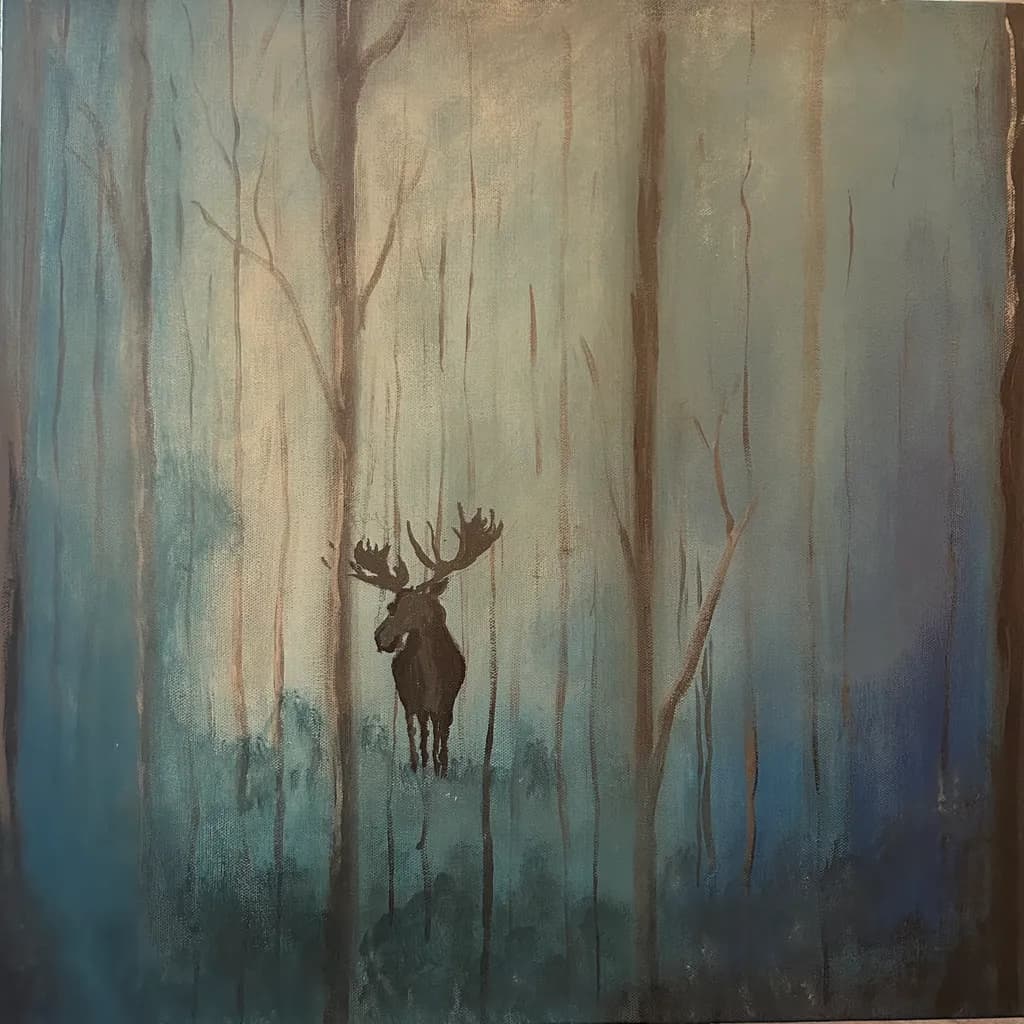 Misty Forest Sentinel