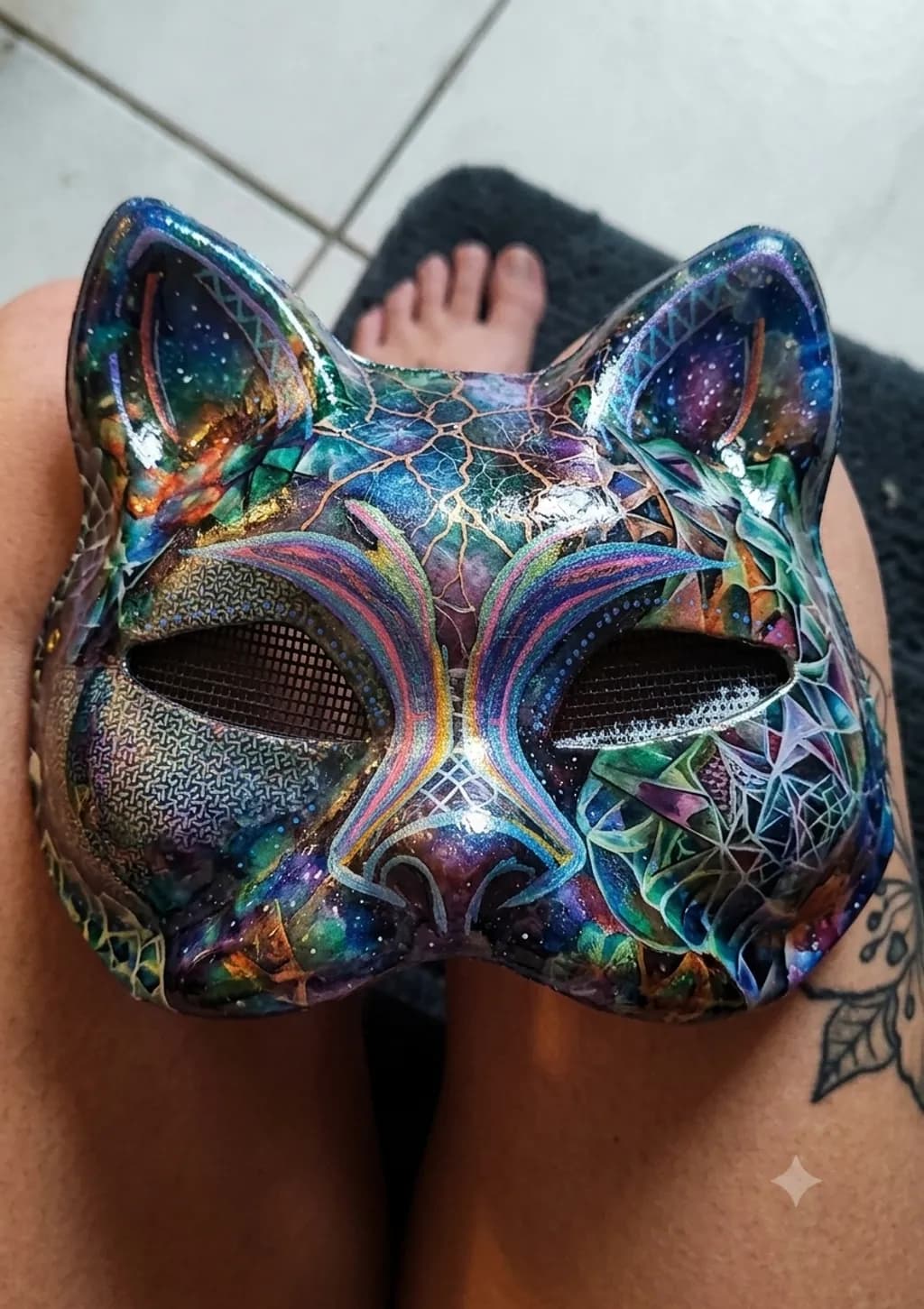 Cosmic Cat Mask