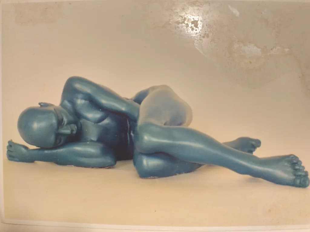 Blue Recline