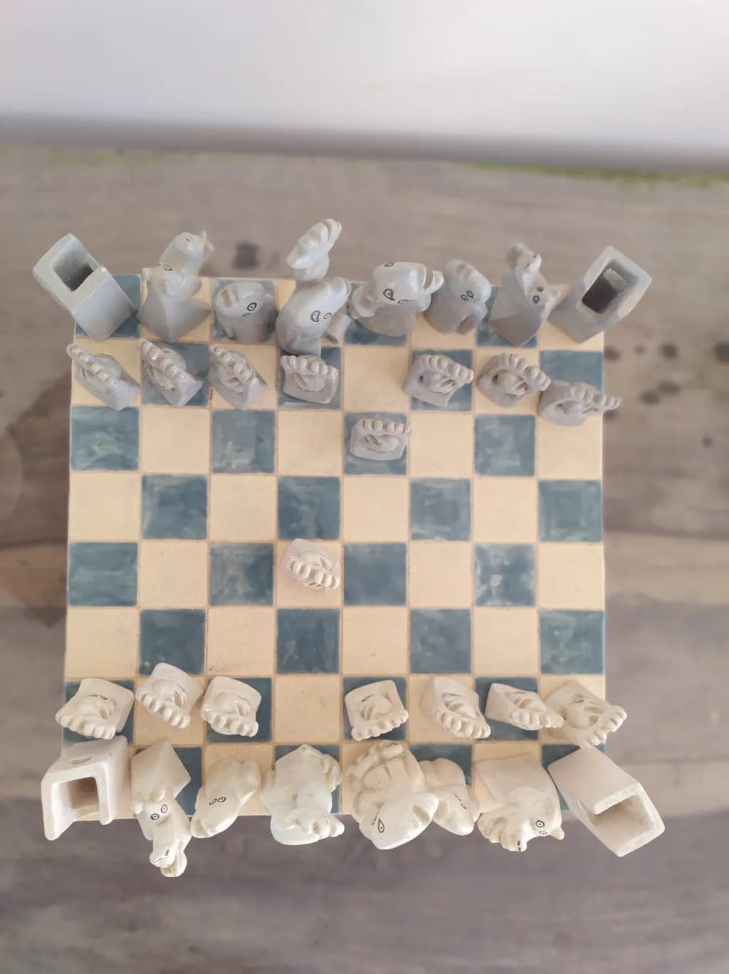 Abstract Chess Set