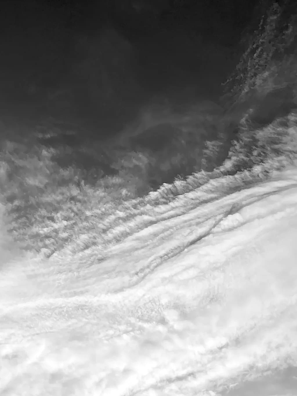 Cloudscape in Monochrome