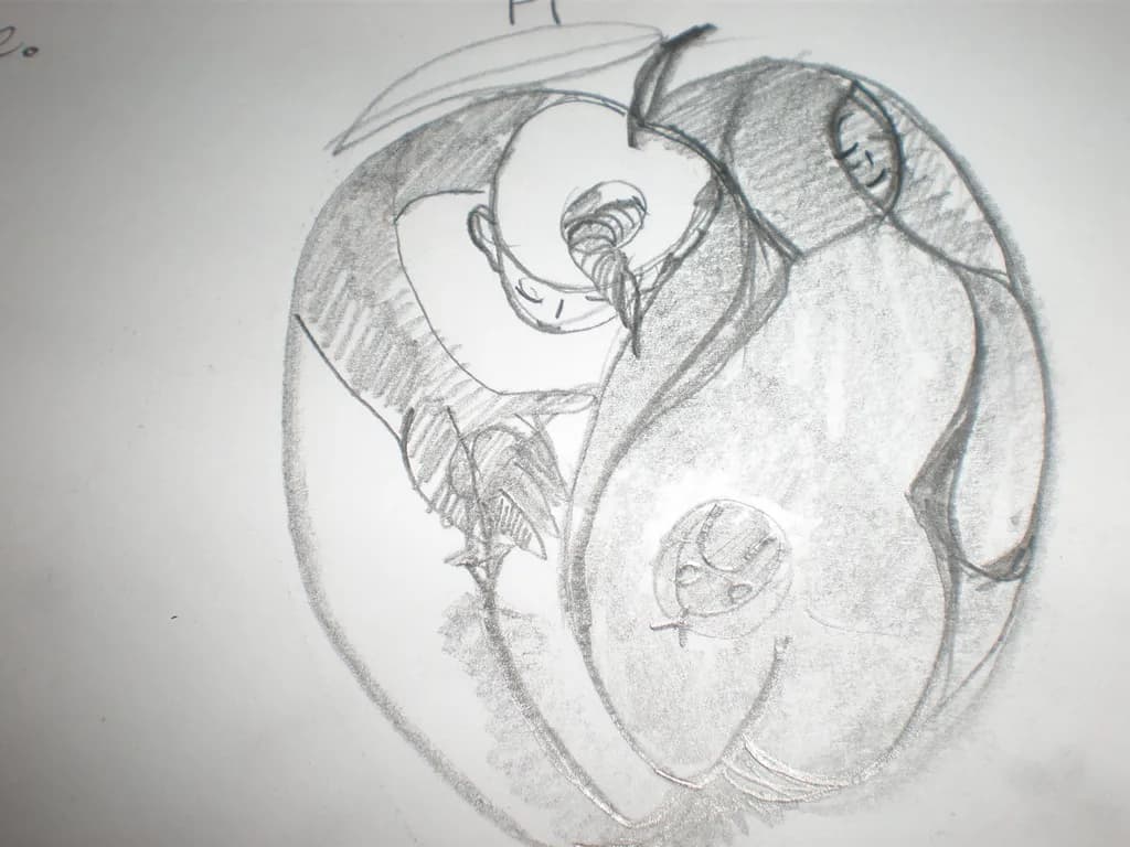 Abstract Embrace