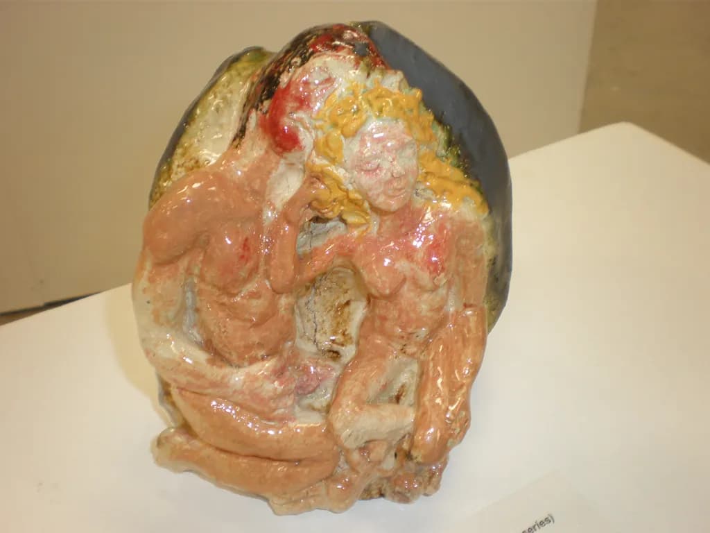 Embrace in Clay
