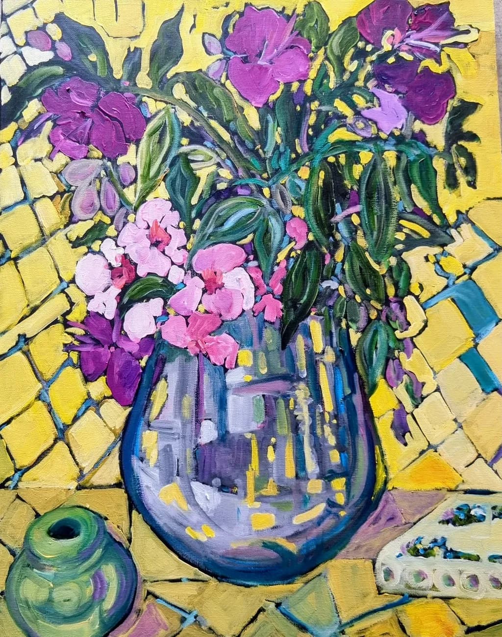 Floral Vase Still Life