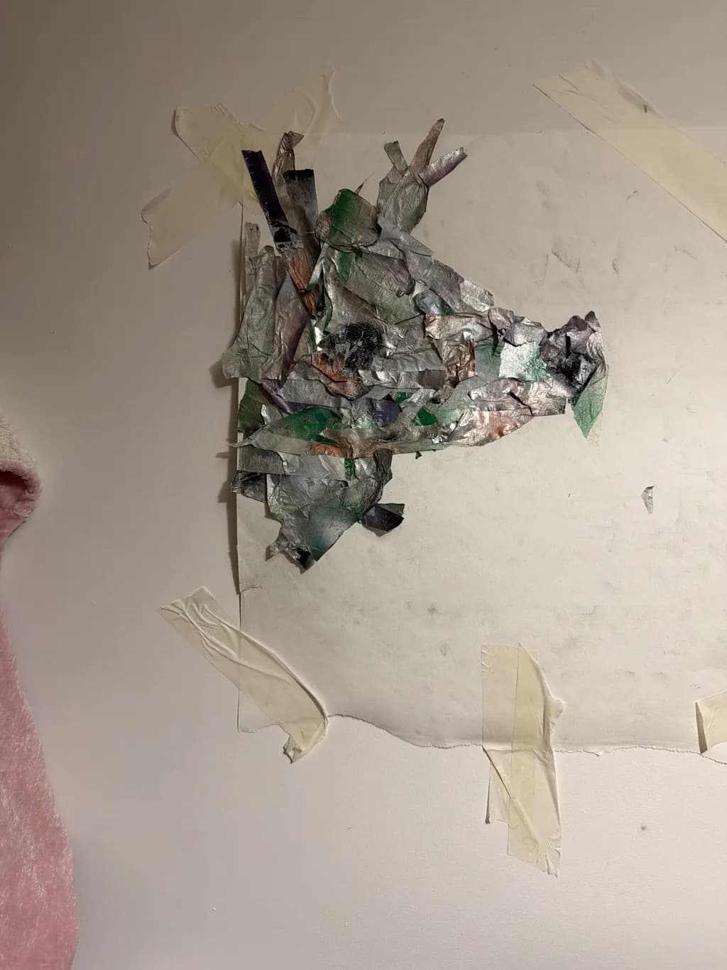 Abstract Animal Collage