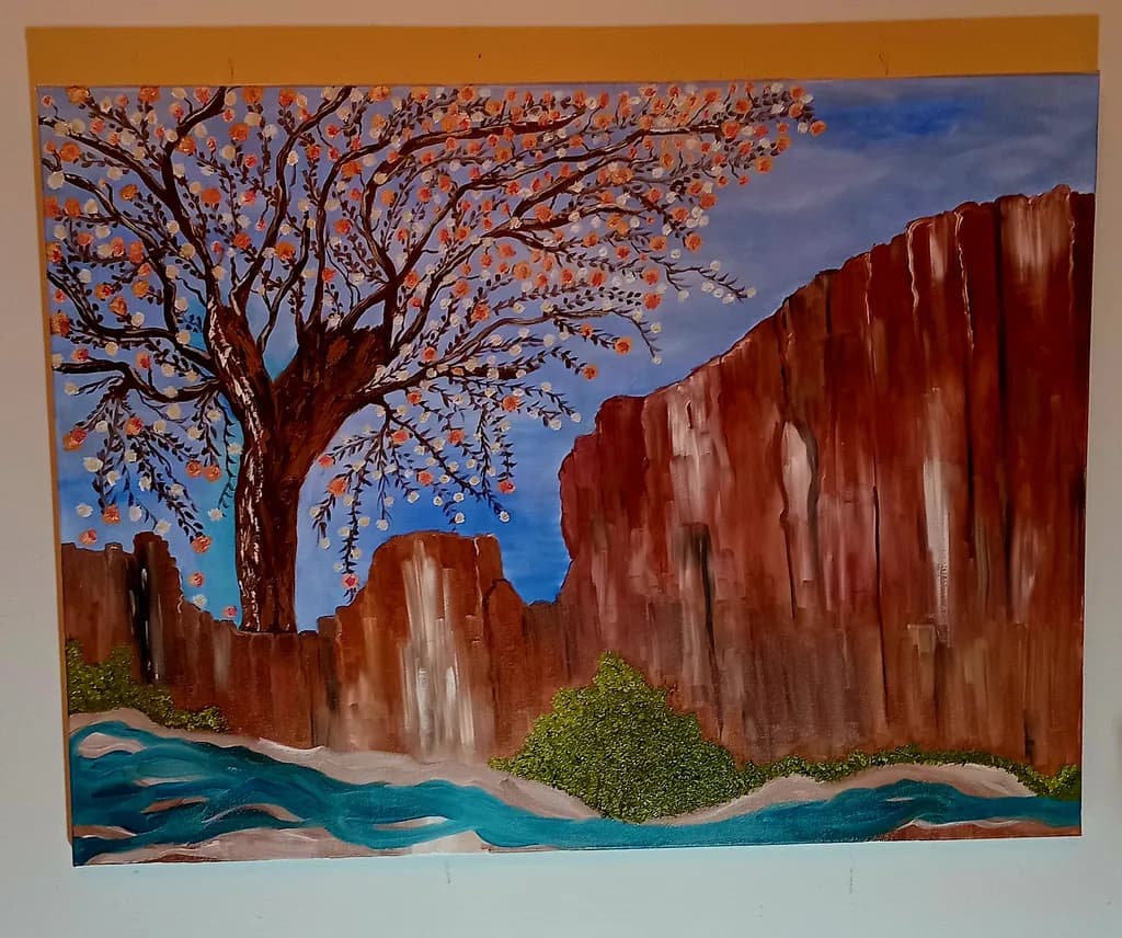 Blossom by the River