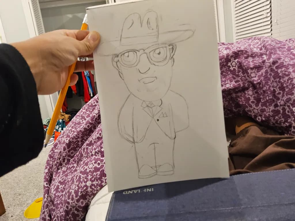 Charming Character Sketch